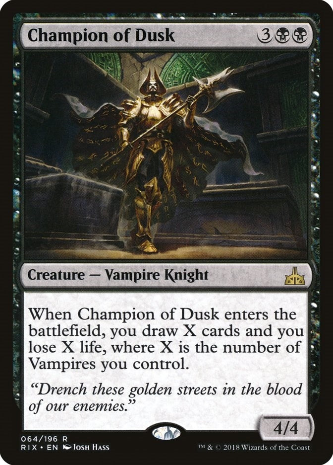 Image for Champion of Dusk (64) [Rivals of Ixalan]
