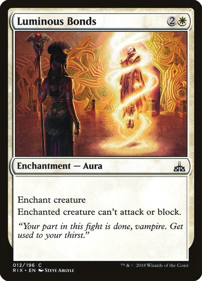Image for Luminous Bonds (12) [Rivals of Ixalan]