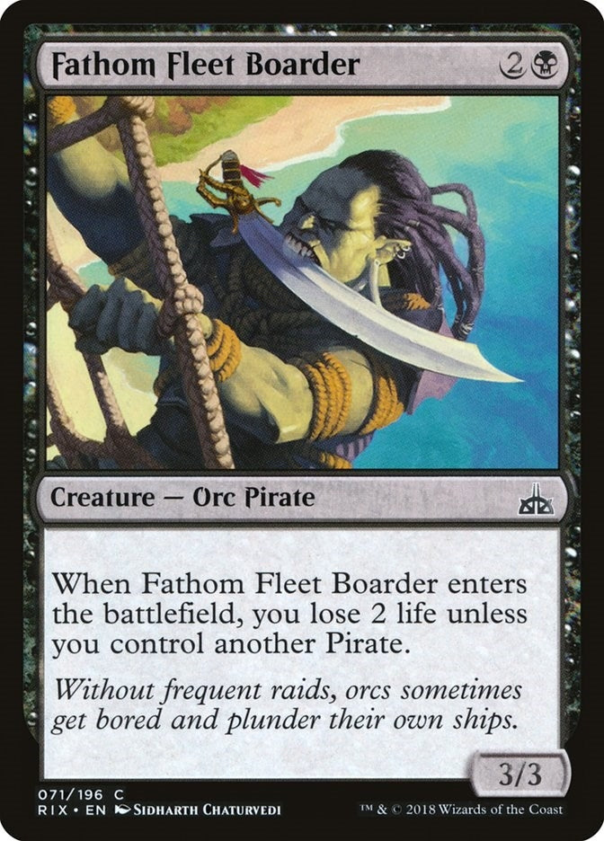 Image for Fathom Fleet Boarder (71) [Rivals of Ixalan]