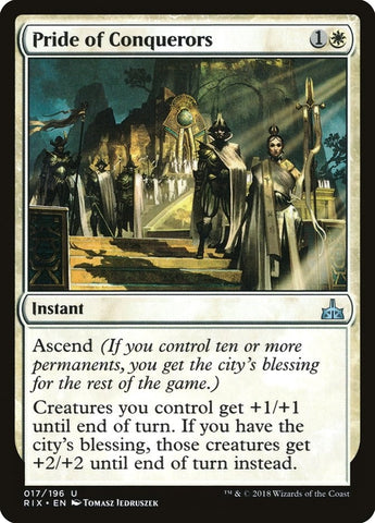 Image for Pride of Conquerors (17) [Rivals of Ixalan]