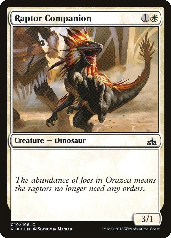 Image for Raptor Companion (19) [Rivals of Ixalan]