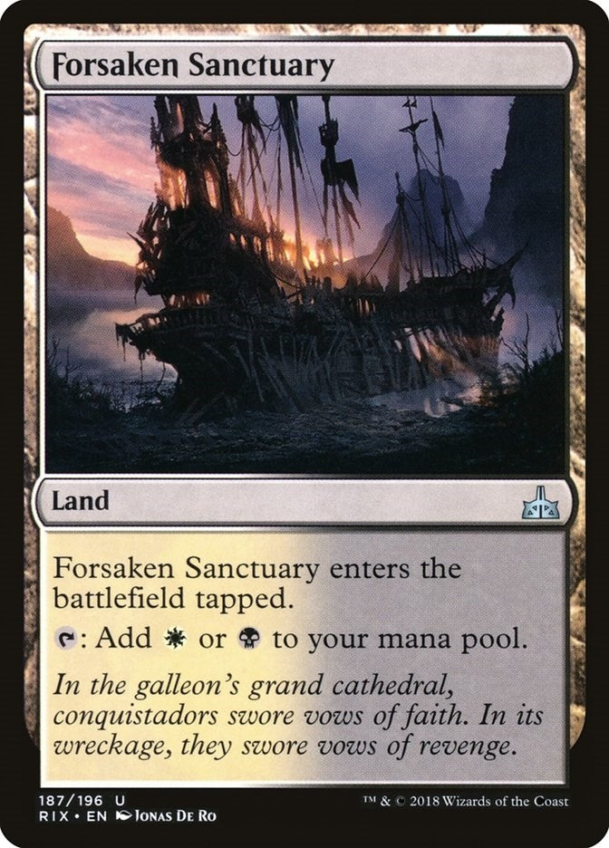 Image for Forsaken Sanctuary (187) [Rivals of Ixalan]