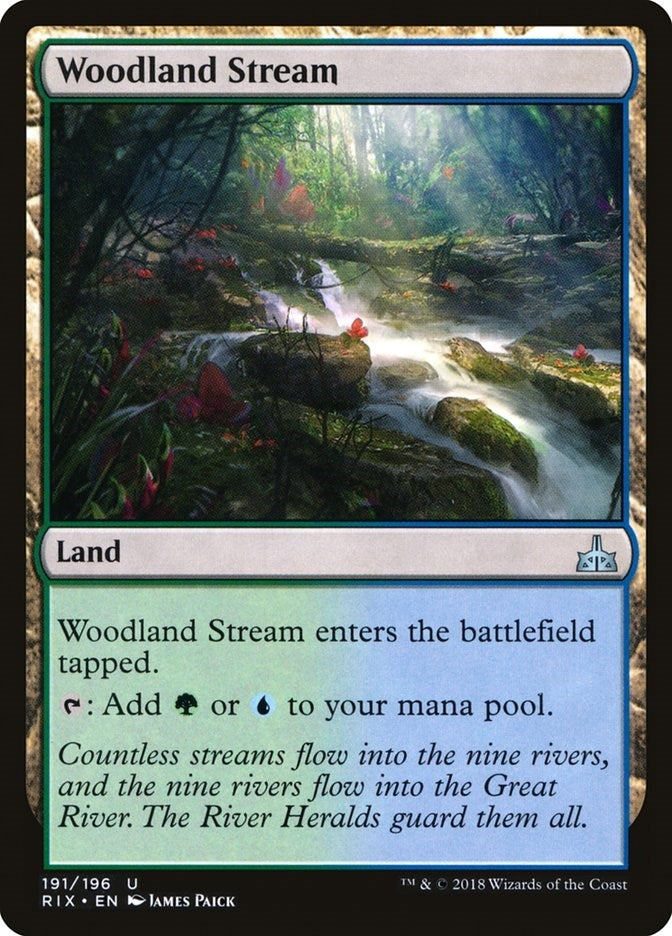 Image for Woodland Stream (191) [Rivals of Ixalan]