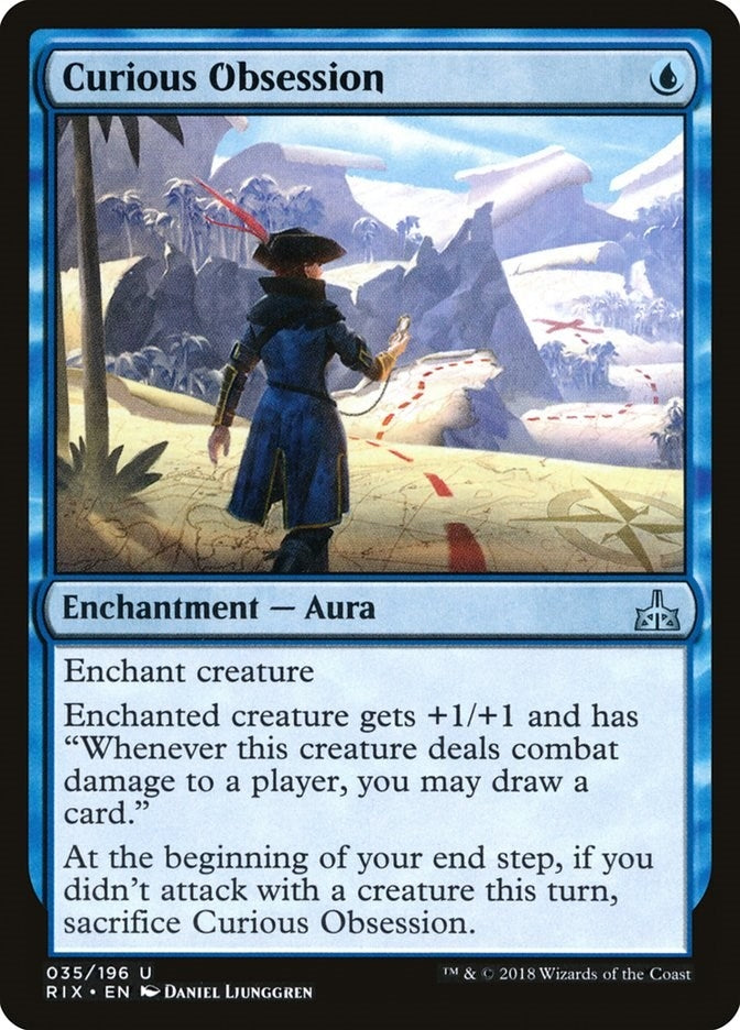 Image for Curious Obsession (35) [Rivals of Ixalan]