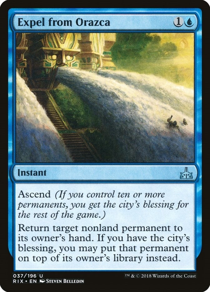 Image for Expel from Orazca (37) [Rivals of Ixalan]