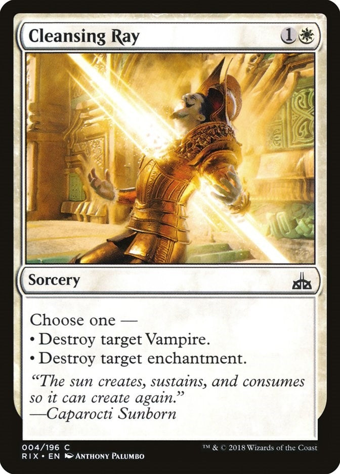 Image for Cleansing Ray (4) [Rivals of Ixalan]