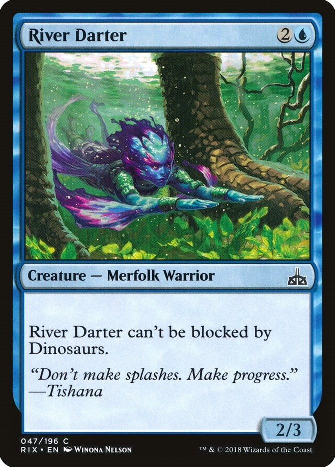 Image for River Darter (47) [Rivals of Ixalan]
