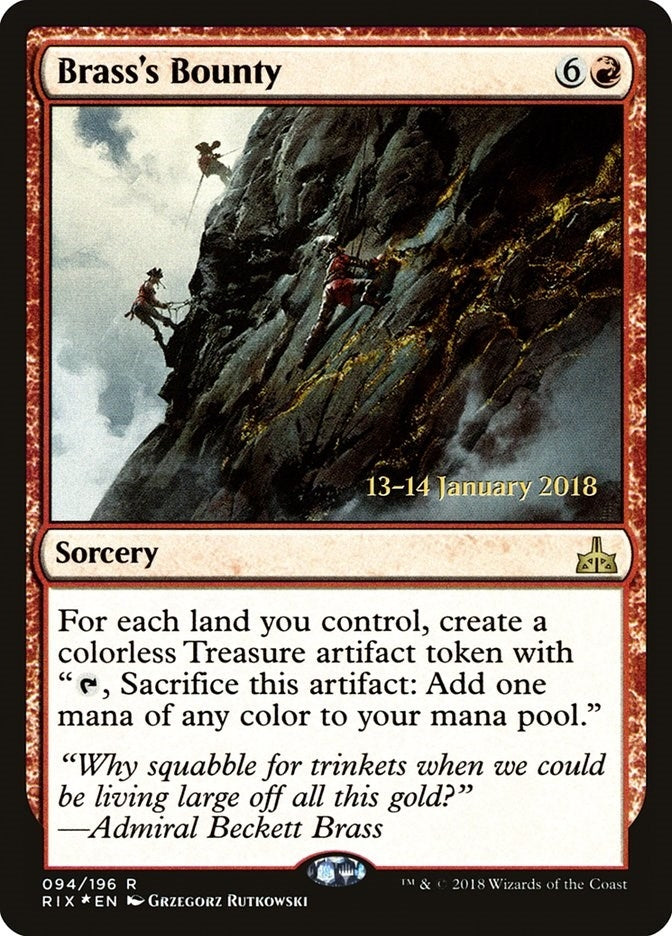 Image for Brass's Bounty (RIX) (94) [Prerelease Cards]