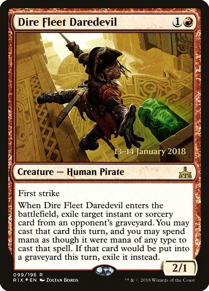 Image for Dire Fleet Daredevil (99) [Prerelease Cards]