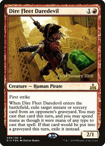 Image for Dire Fleet Daredevil (99) [Prerelease Cards]