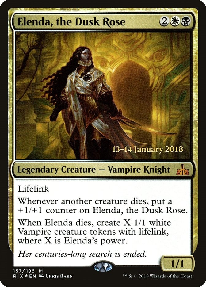 Image for Elenda, the Dusk Rose (157) [Prerelease Cards]