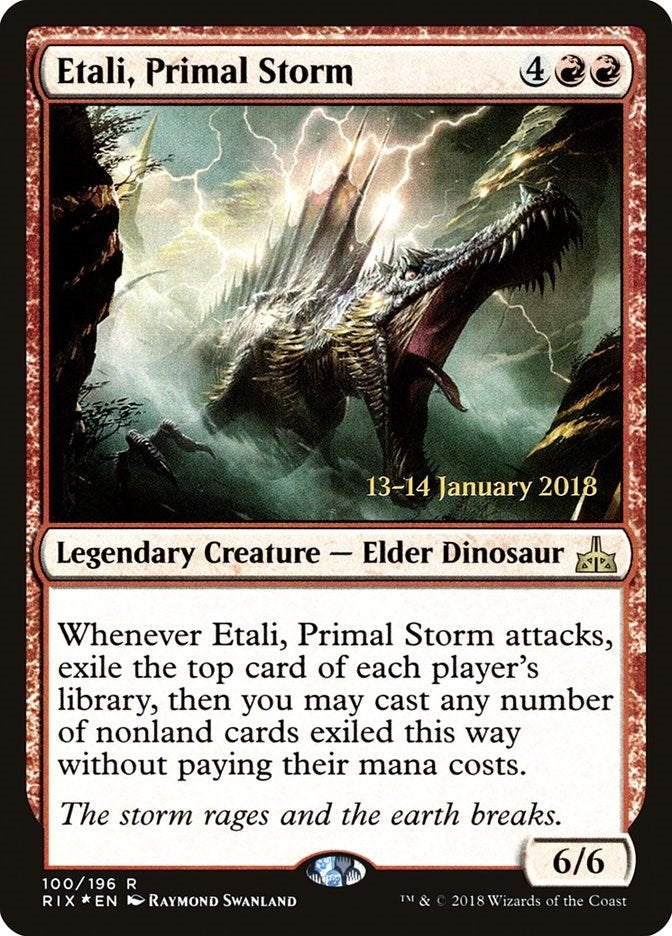 Image for Etali, Primal Storm (RIX) (100) [Prerelease Cards]