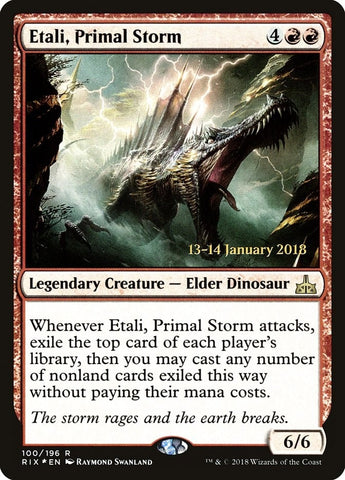 Image for Etali, Primal Storm (RIX) (100) [Prerelease Cards]