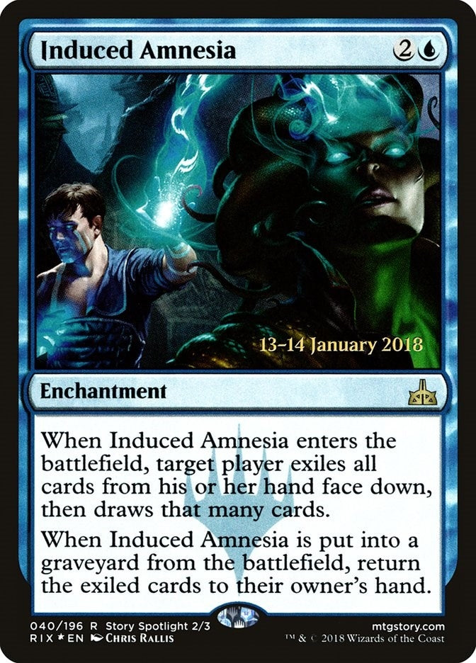 Image for Induced Amnesia (40) [Prerelease Cards]