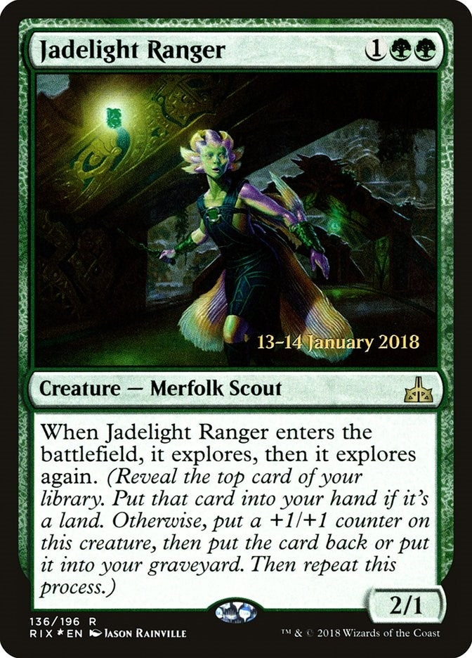 Image for Jadelight Ranger (136) [Prerelease Cards]