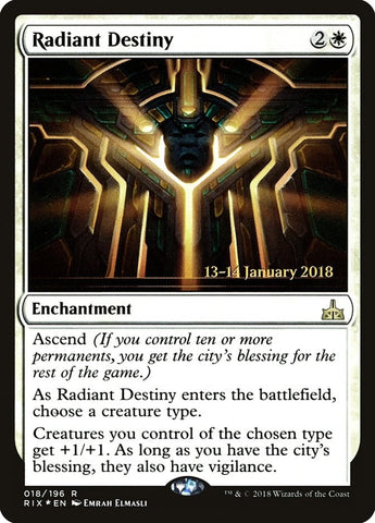 Image for Radiant Destiny (18) - Magic: The Gathering