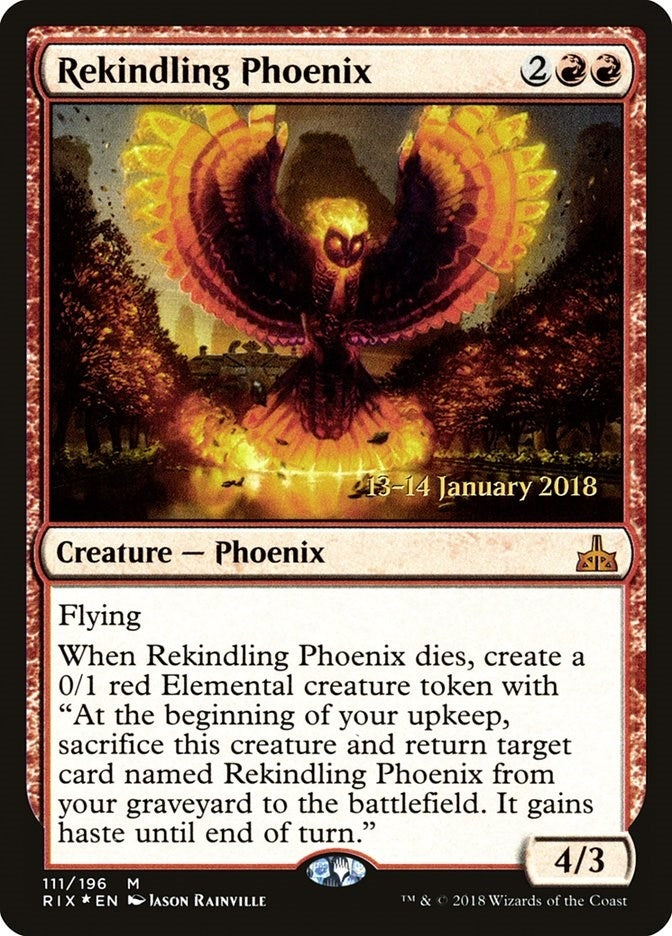 Image for Rekindling Phoenix (111) [Prerelease Cards]