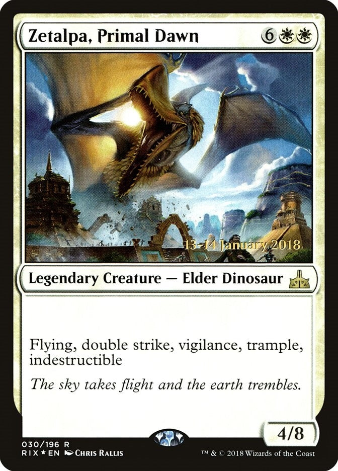 Image for Zetalpa, Primal Dawn (30) [Prerelease Cards]
