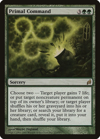 Image for Primal Command (233) [Lorwyn]