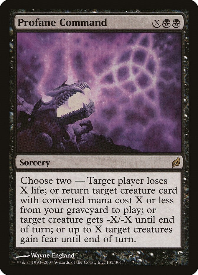 Image for Profane Command (135) [Lorwyn]