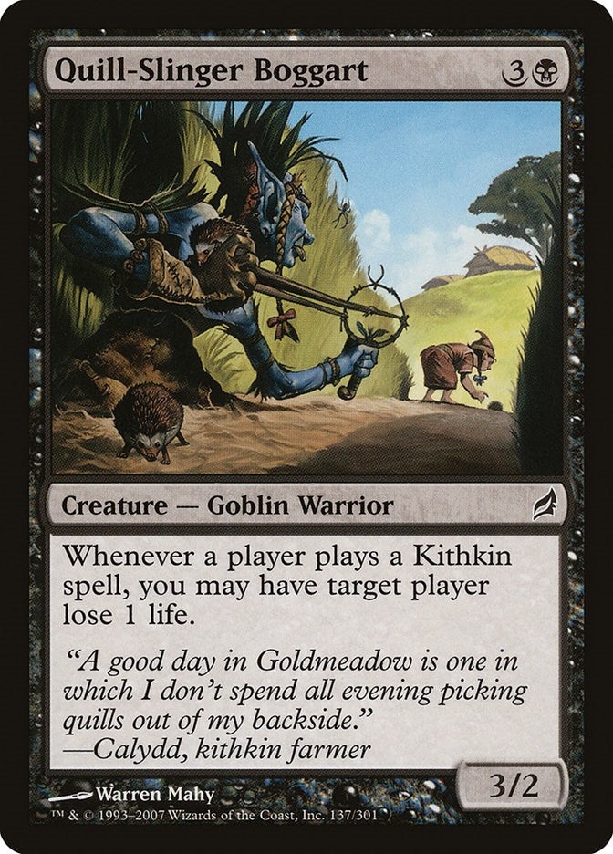 Image for Quill-Slinger Boggart (137) [Lorwyn]
