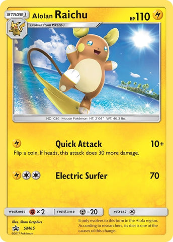Image for Alolan Raichu - SM65 (SM65) [SM Promos]