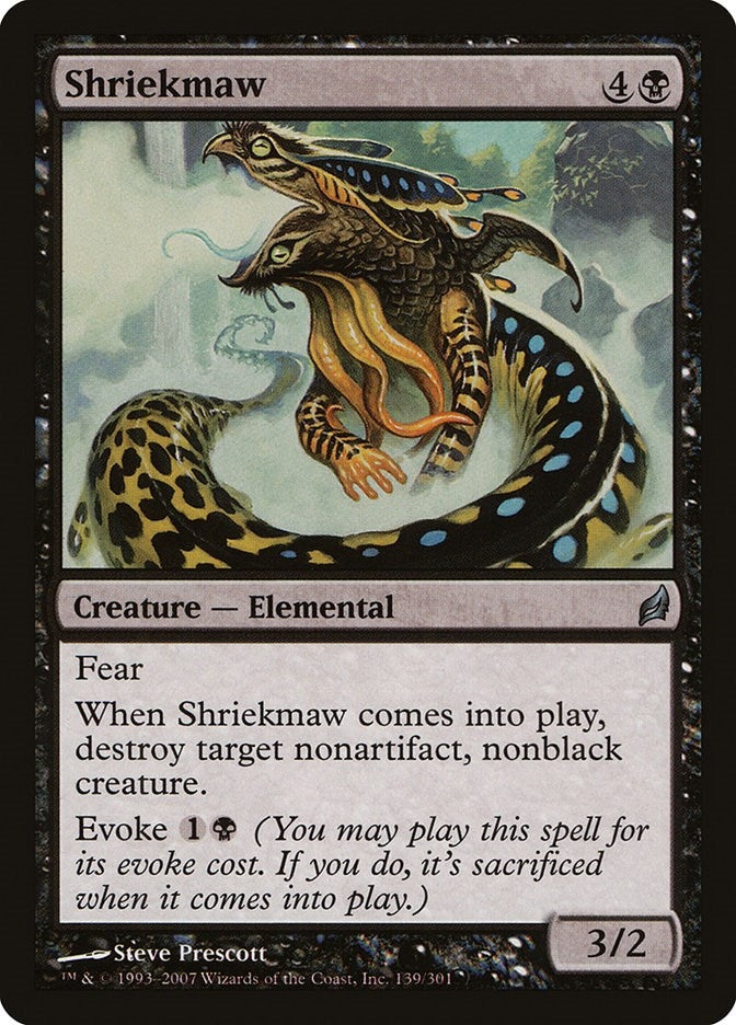 Image for Shriekmaw (139) [Lorwyn]