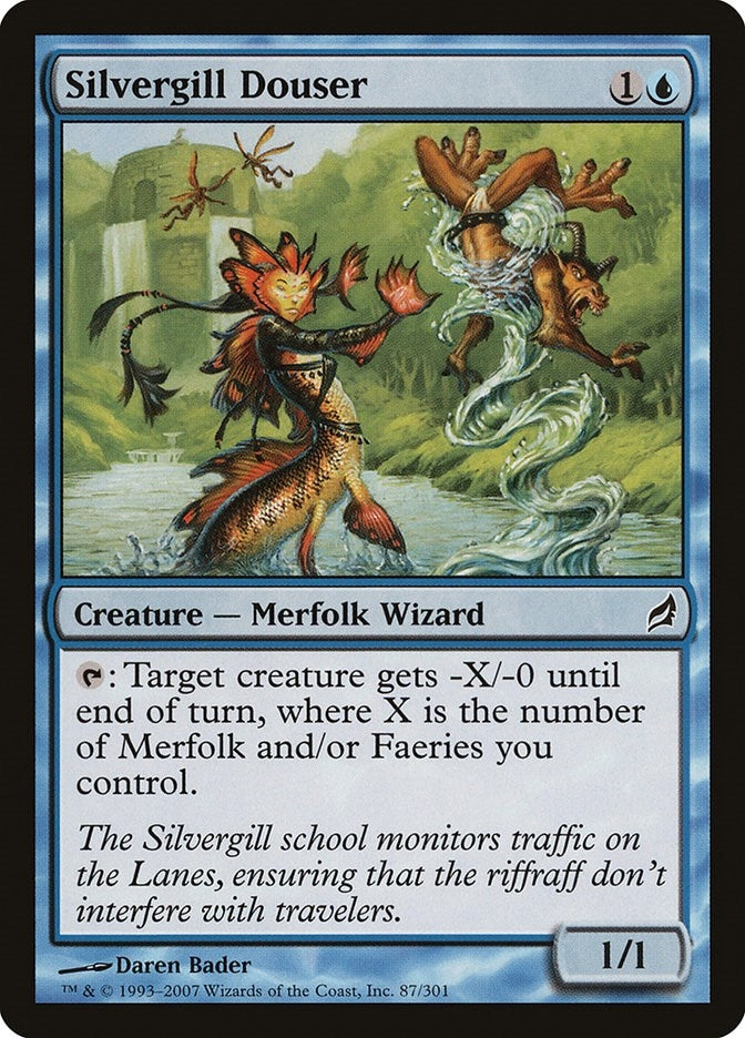 Image for Silvergill Douser (87) [Lorwyn]