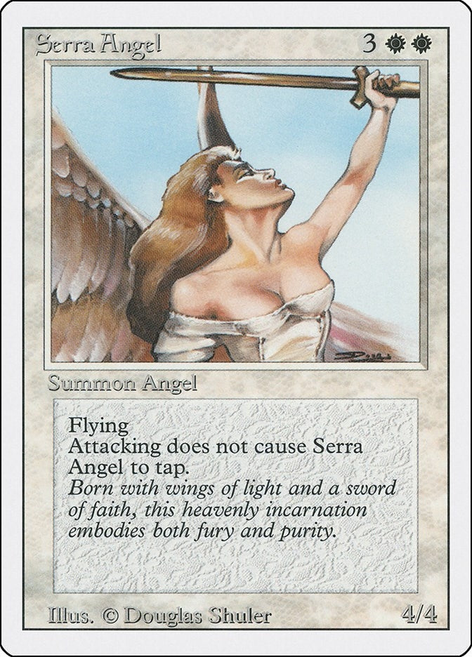 Image for Serra Angel - Magic: The Gathering