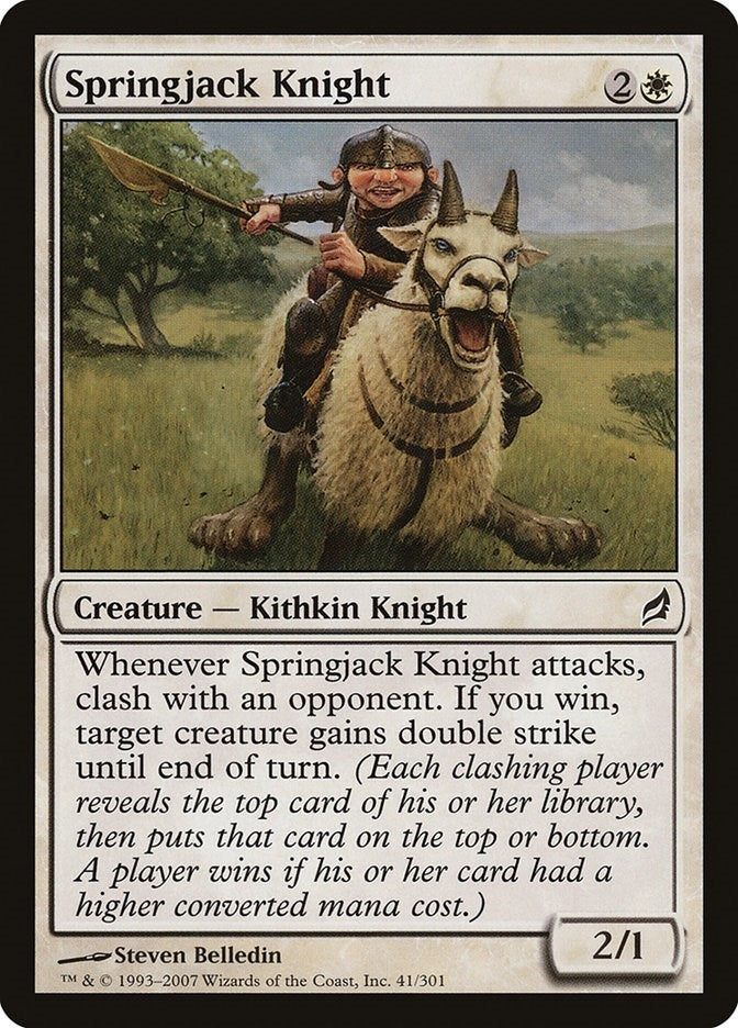 Image for Springjack Knight (41) [Lorwyn]