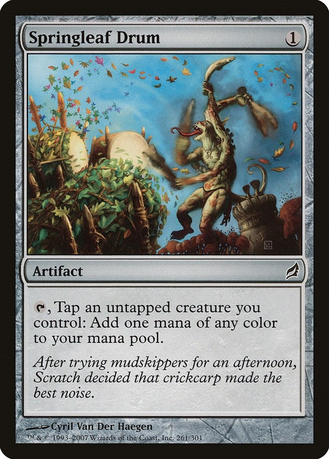Image for Springleaf Drum (261) [Lorwyn]