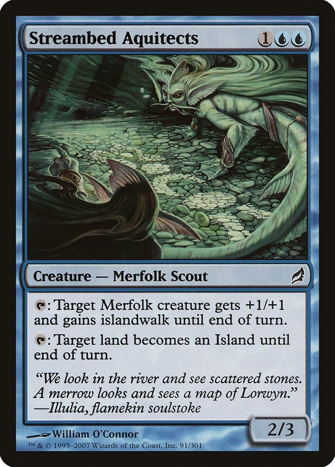 Image for Streambed Aquitects (91) [Lorwyn]