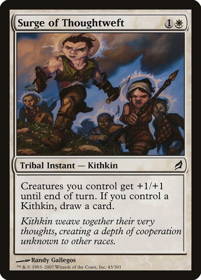 Image for Surge of Thoughtweft (43) [Lorwyn]