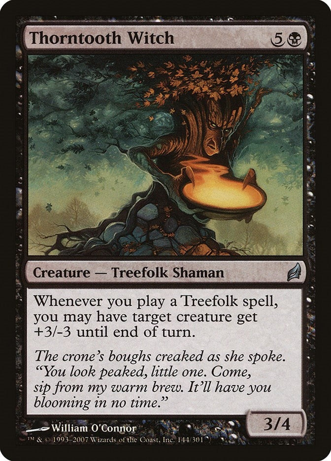 Image for Thorntooth Witch (144) [Lorwyn]