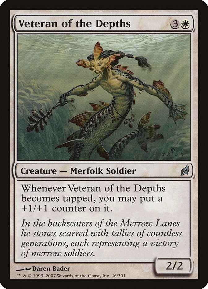 Image for Veteran of the Depths (46) [Lorwyn]