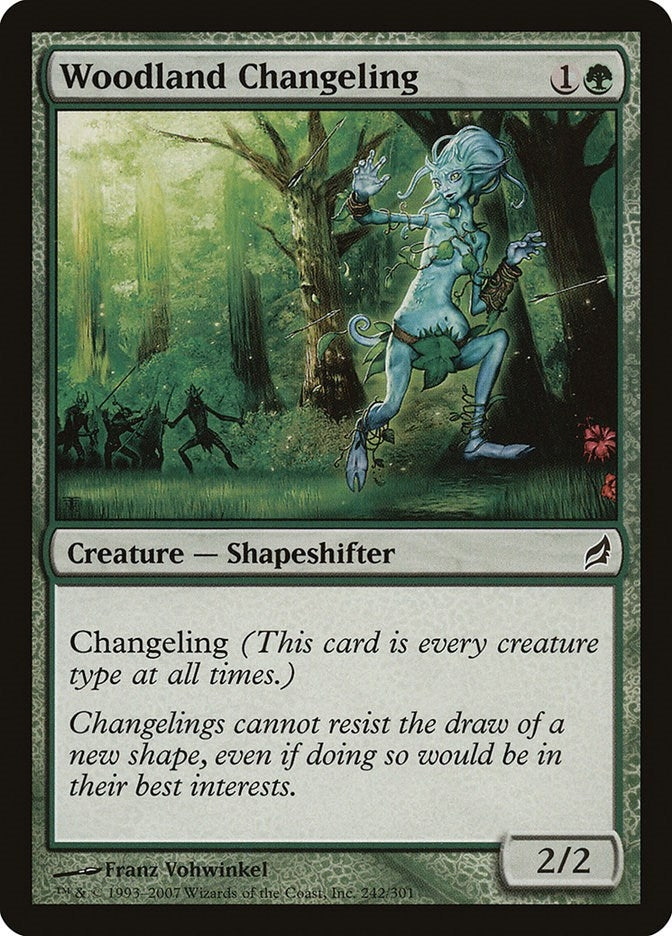 Image for Woodland Changeling (242) [Lorwyn]