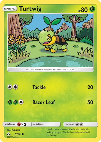 Image for Turtwig (7) (7/156) - Pokemon