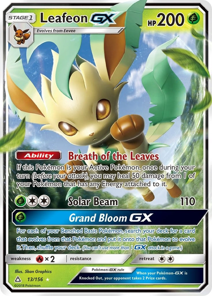 Image for Leafeon GX (13/156) [SM - Ultra Prism]