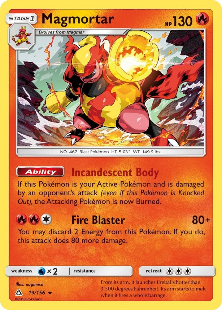 Image for Magmortar (19/156) [SM - Ultra Prism]
