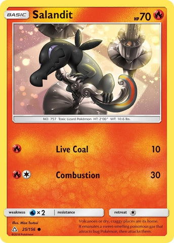 Image for Salandit (25/156) - Pokemon