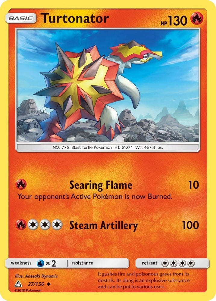 Image for Turtonator (27/156) [SM - Ultra Prism]