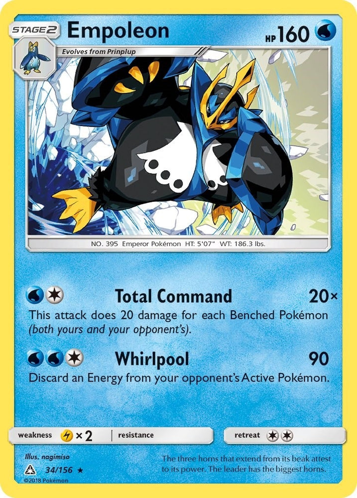 Image for Empoleon (34/156) [SM - Ultra Prism]