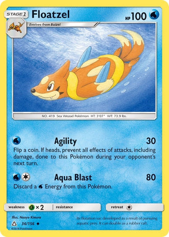 Image for Floatzel (36/156) [SM - Ultra Prism]