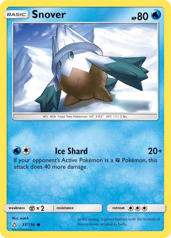 Image for Snover (37/156) - Pokemon
