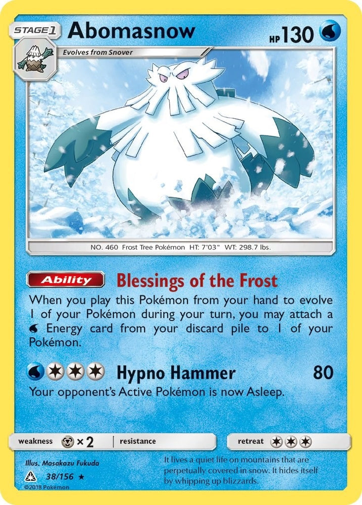 Image for Abomasnow (38/156) [SM - Ultra Prism]