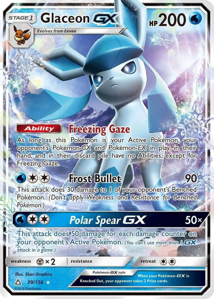 Image for Glaceon GX (39/156) [SM - Ultra Prism]