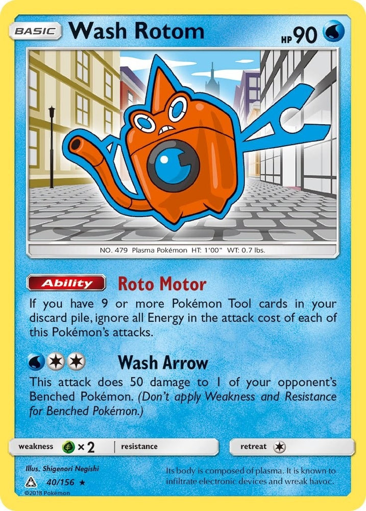 Image for Wash Rotom (40/156) [SM - Ultra Prism]