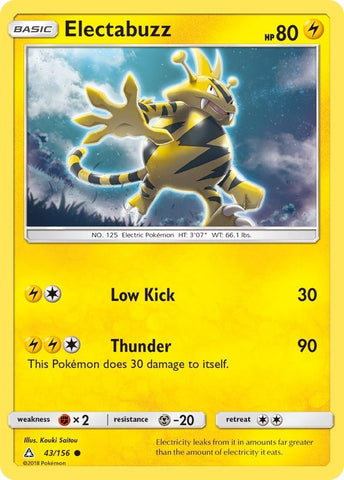 Image for Electabuzz (43/156) [SM - Ultra Prism]