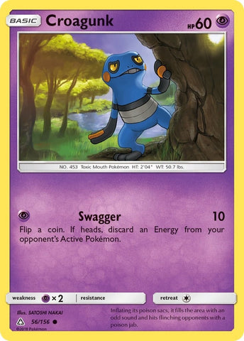 Image for Croagunk (56/156) [SM - Ultra Prism]