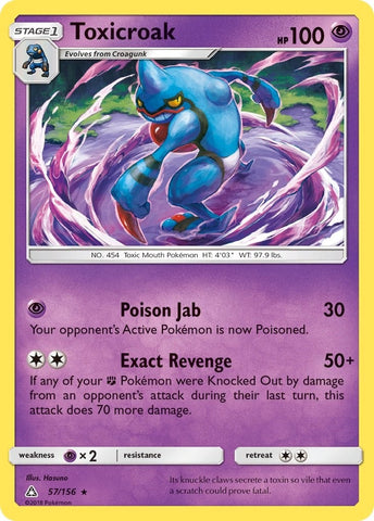 Image for Toxicroak (57/156) [SM - Ultra Prism]